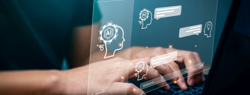 Chatgpt Chat with AI or Artificial Intelligence technology, business use AI smart technology by inputting, deep learning Neural networks to understand, respond to user inputs. future technology